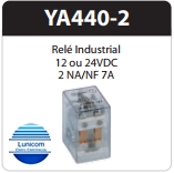 RELE ARPE INDUSTRIAL YA440-2 24VDC  5A 2NA/2NF